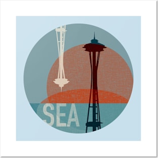 Summer in Seattle I Posters and Art